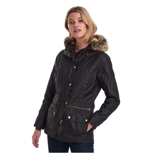barbour kelsall waxed jacket navy