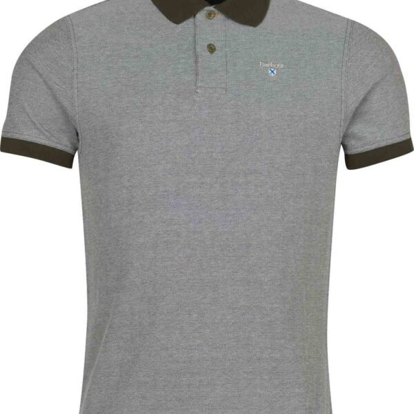 Barbour Sports Polo Mix - Dark Olive