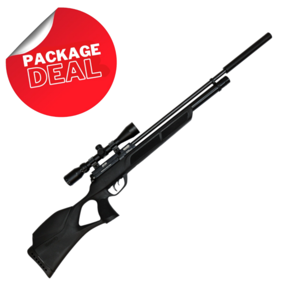 GAMO GX250 Pre-Charged Air Rifle - Combo