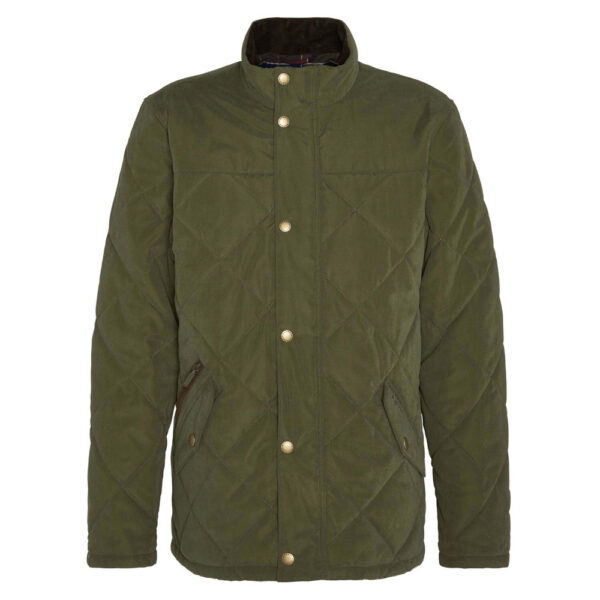 Barbour Elter Quilted Jacket - Olive
