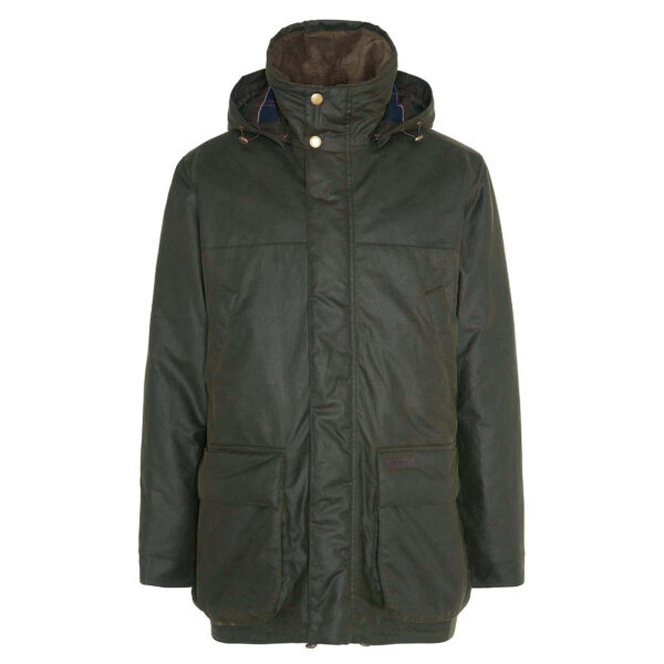 Barbour Bleaberry Waxed Jacket - Fern