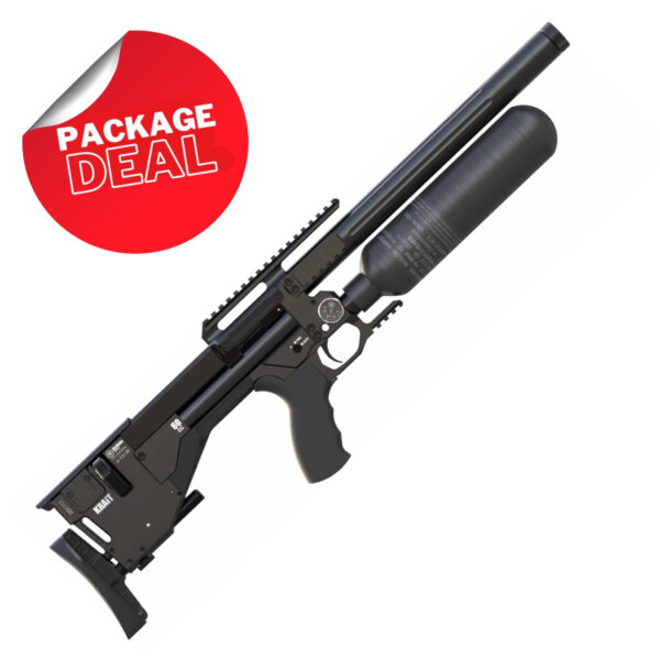 AirMaks Arms Krait-L PCP Air Rifle - Mega Combo