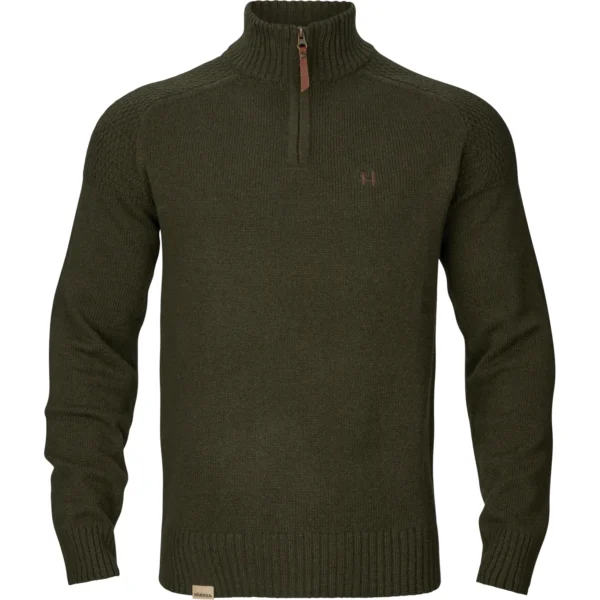 Harkila Vincent Merino Half Zip Pullover - Rosin