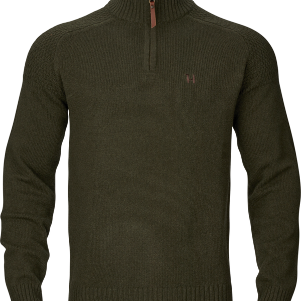 Harkila Vincent Merino Half Zip Pullover - Rosin