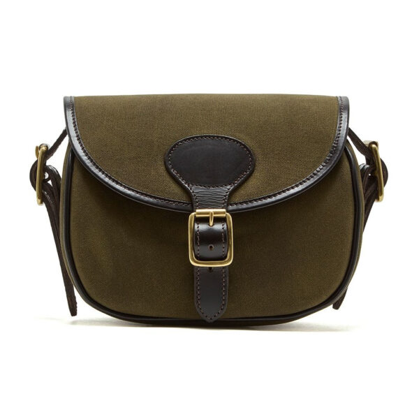 Chatham Antique Waxed Canvas and Leather Cartridge Bag