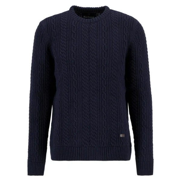 Barbour Lowfen Cable-Knit Jumper