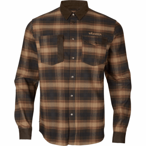 Harkila Aivak Long Sleeved Shirt - Burgundy