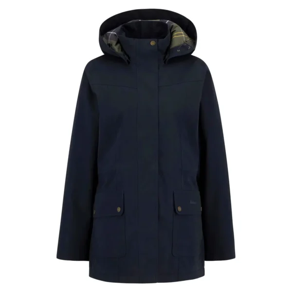 Barbour Buttercup Waterproof Jacket - Deep Navy/Classic