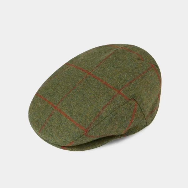 Alan Paine Combrook Men's Tweed Flat Cap - Reed