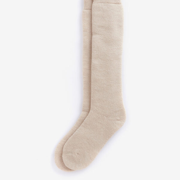 Barbour Wellington Knee Sock - Sand Beige