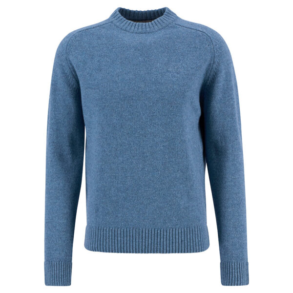 Barbour Grangetown Crew Neck Jumper - Bluestone