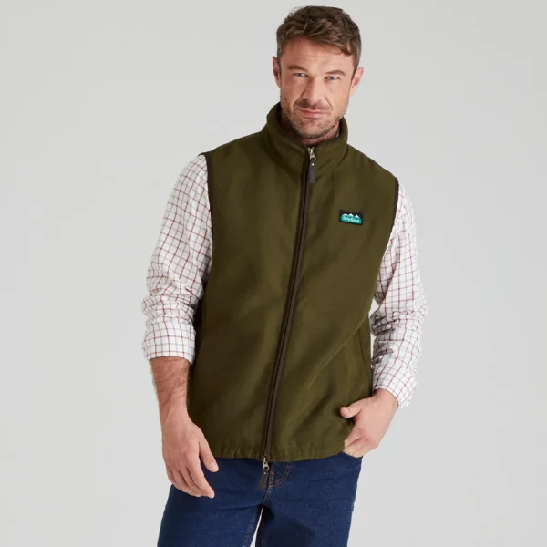 Ridgeline Men's Monarch Gilet - Moody Teak