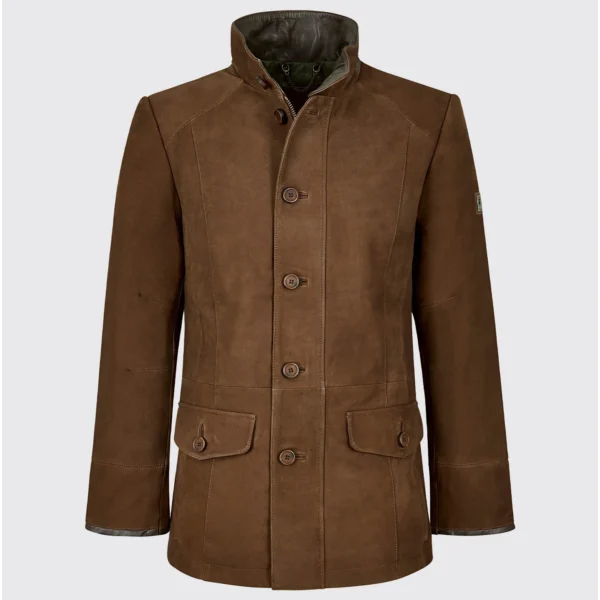 Dubarry Moore Leather Jacket - Walnut