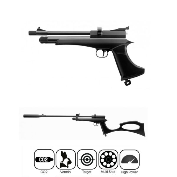 Victory CP2 Multi-Shot Pistol/Rifle Co2