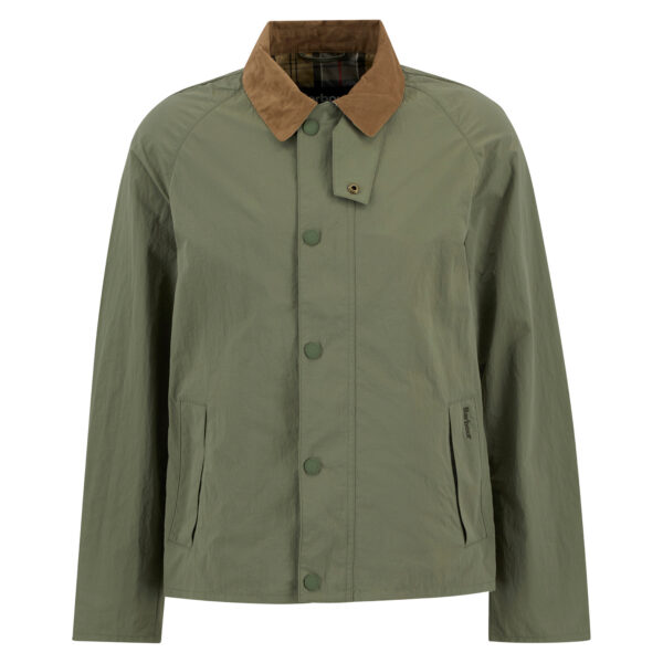 Barbour Tracker Showerproof Jacket - Dusty Olive