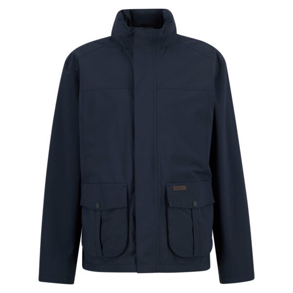 Barbour Sander Waterproof Jacket - Navy