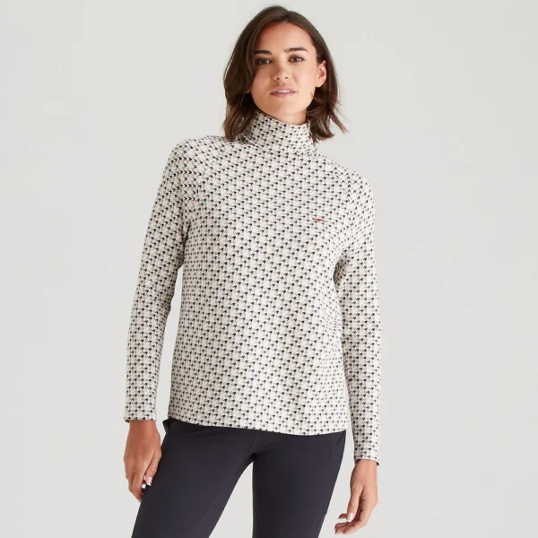 Ridgeline Kelmarsh Top - Stone Print