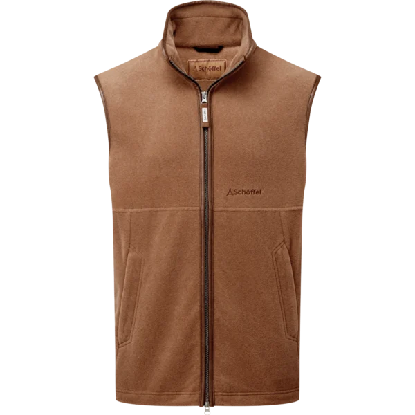 Schoffel Oakham Fleece Gilet - Toffee