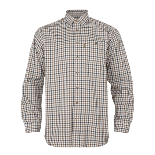 Harkila Milford Shirt - Blue/Beige
