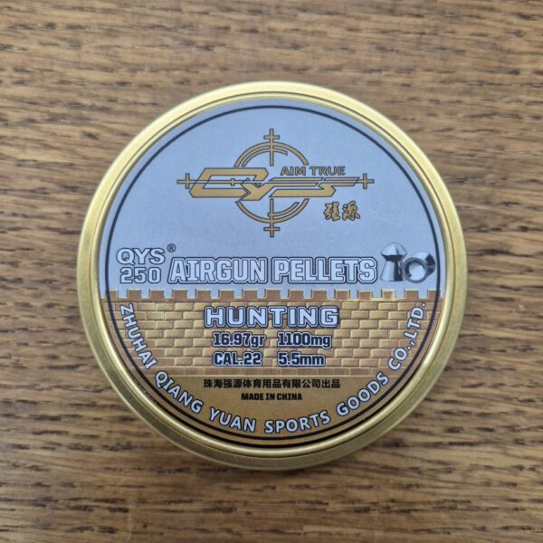 QYS Hunting Airgun Pellet 16.96gr .22 - 5.52