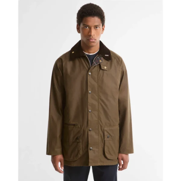 Barbour Icons Beaufort Waxed Jacket - Rustic Beech